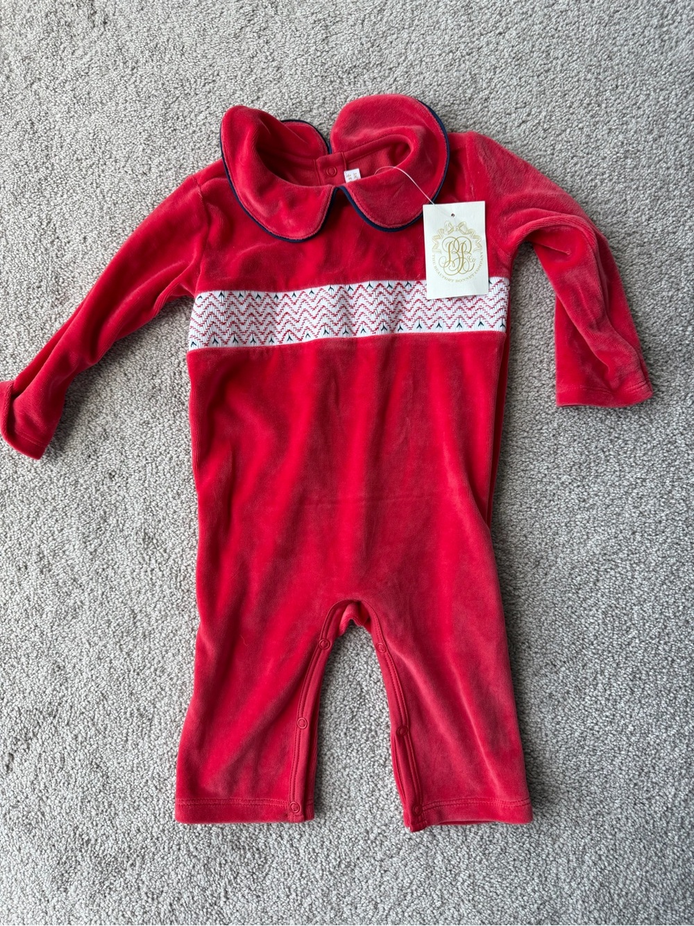 The Beaufort Bonnet Company Long Sleeve Romper